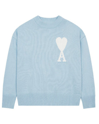 AMI - HEART SWEATER